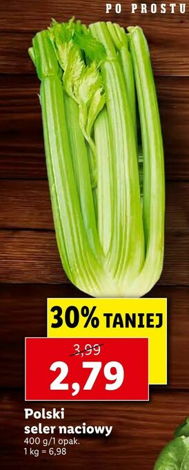Lidl Polski seler naciowy oferta