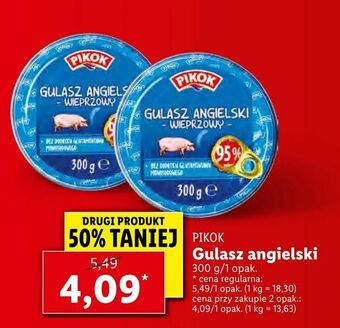 Lidl Gulasz angielski oferta