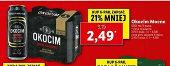 Lidl Okocim Mocne oferta
