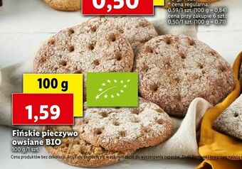 Lidl Fińskie pieczywo owsiane BIO oferta
