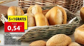 Lidl Bułka pszenna oferta