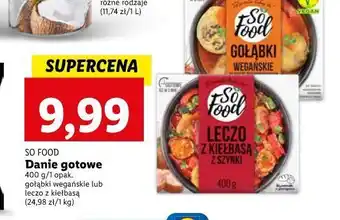 Lidl Leczo z kiełbasą i szynką so food oferta