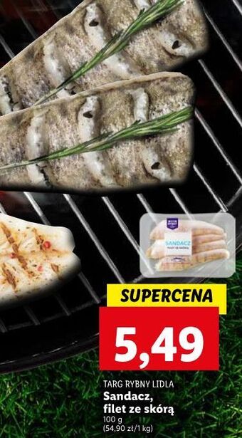 Lidl Sandacz filet targ rybny lidla oferta