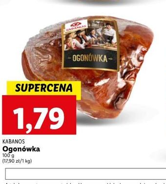 Lidl Ogonówka parzona kabanos oferta