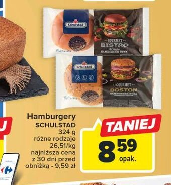 Carrefour Hamburger bistro schulstad oferta