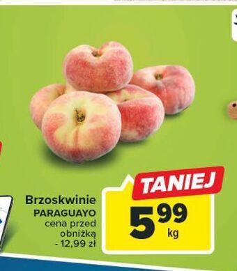 Carrefour Brzoskwinie paraguayo oferta