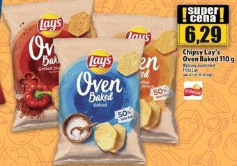 Topaz Chipsy lay's oven baked 110g oferta