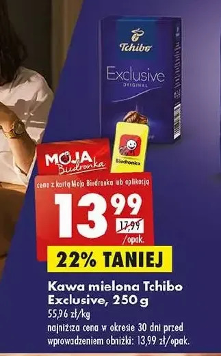 Biedronka Kawa tchibo exclusive oferta