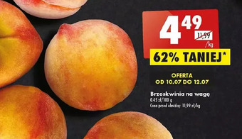 Biedronka Brzoskwinie oferta