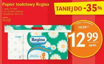 Delikatesy Centrum Papier toaletowy rumiankowy regina 8 rolek oferta