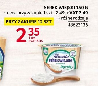 Selgros SEREK WIEJSKI 150 G oferta