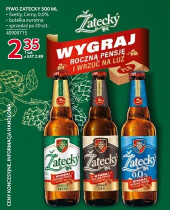 Selgros PIWO ZATECKY 500 ML oferta