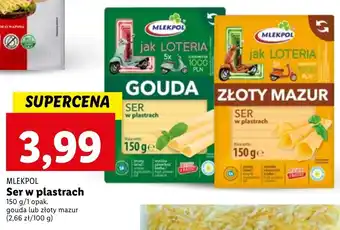 Lidl MLEKPOL Ser w plastrach 150 g/1 opak. oferta