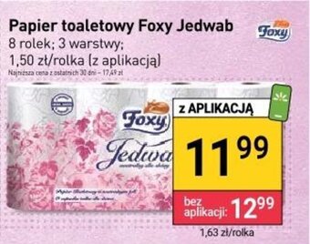 Stokrotka Papier toaletowy Foxy Jedwab 8 rolek oferta
