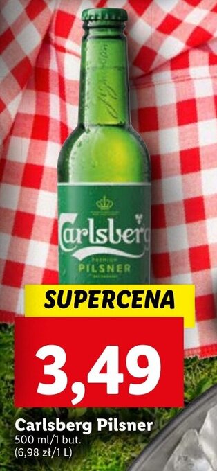 Lidl Carlsberg PILSNER 500ml oferta