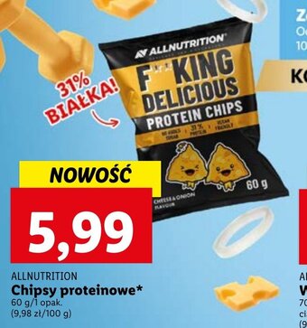 Lidl ALLNUTRITION Chipsy proteinowe 60g oferta