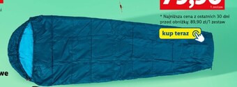 Lidl Śpiwór rocktrial oferta