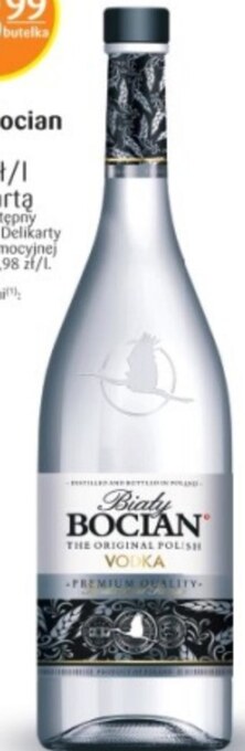 Delikatesy Centrum Wódka biały bocian oferta