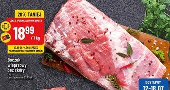 Polomarket Boczek wieprzowy oferta