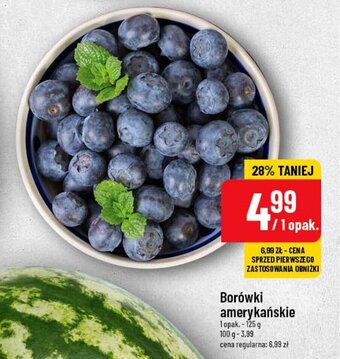 Polomarket Borówki amerykańskie 125 g oferta