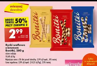 Biedronka Rurki z kremem czekoladowym oferta