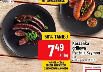 Polomarket Kaszanka grillowa Rzeźnik Szymon 1 kg oferta