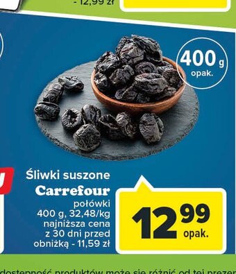Carrefour Śliwki suszone oferta