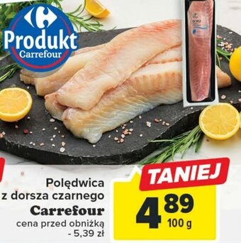 Carrefour Market Polędwica z dorsza czarnego 100 g oferta