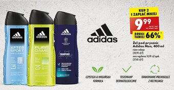 Biedronka Żel pod prysznic Adidas Men 400 ml oferta