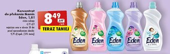 Biedronka Koncentrat do płukania tkanin Eden 1,8 l oferta