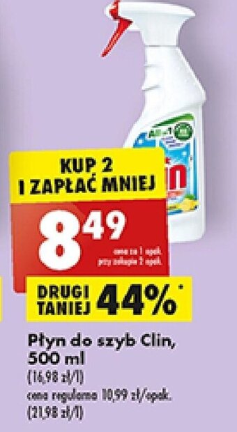 Biedronka Płyn do szyb Clin, 500 ml oferta