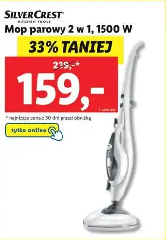 Lidl Mop parowy 2 w 1, 1500 W oferta