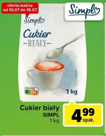 Carrefour Express Cukier biały SIMPL 1 kg oferta