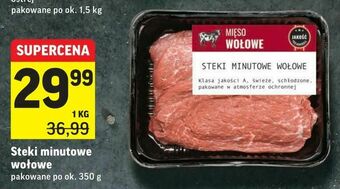 Intermarche Steki minutowe wołowe oferta