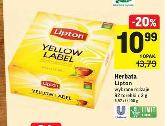 Intermarche Herbata oferta