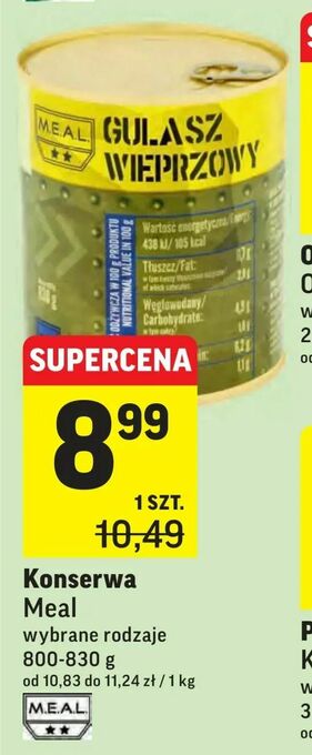 Intermarche Konserwa oferta