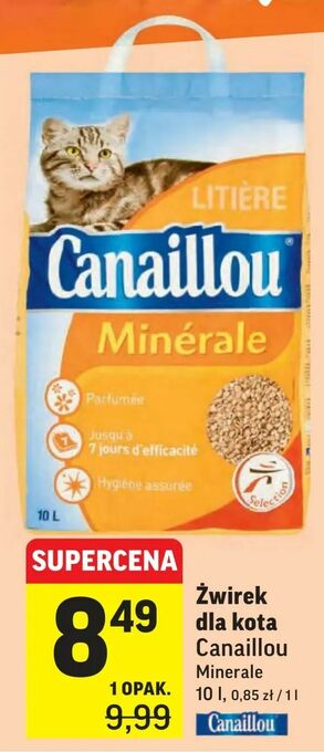 Intermarche Żwirek dla kota oferta