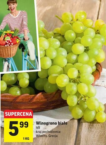 Intermarche Winogrono białe oferta