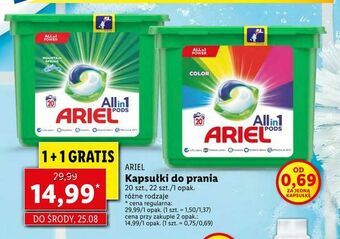 Lidl Kapsułki do prania oferta