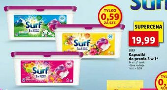 Lidl Kapsułki do prania 3 w 1 oferta