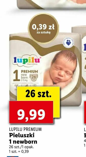Lidl Pieluszki 1 newborn oferta