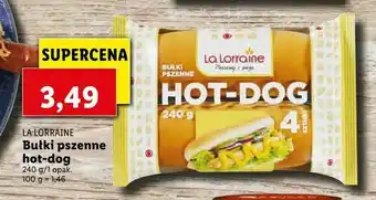 Lidl Bułki pszenne hot-dog oferta