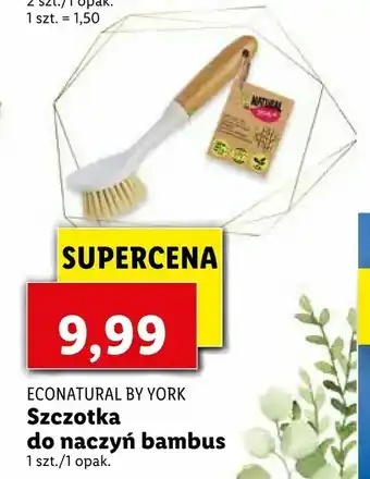 Lidl Szczotka do naczyń bambus oferta