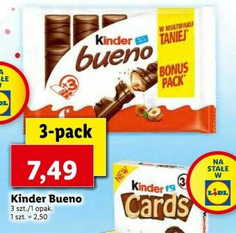 Lidl Kinder Bueno oferta
