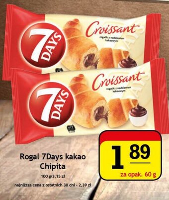 Rogal 7Days kakao Chipita 60g
