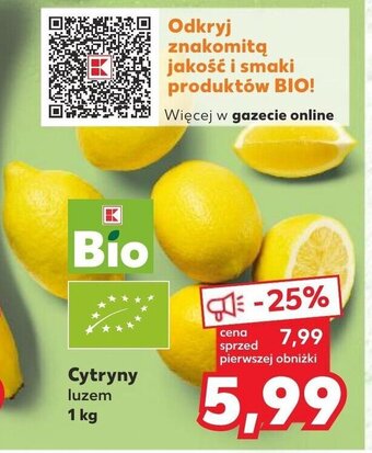 Kaufland Cytryny luzem 1 kg oferta