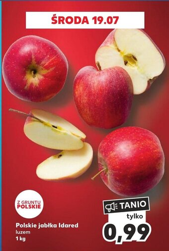 Kaufland Polskie jabłka Idared luzem 1 kg oferta