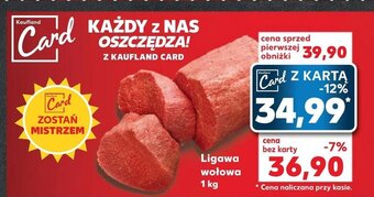Kaufland Ligawa wołowa 1 kg oferta