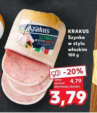 Kaufland KRAKUS Szynka w stylu włoskim 100 g oferta