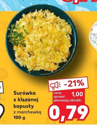 Kaufland Surówka z kiszonej kapusty 100g oferta